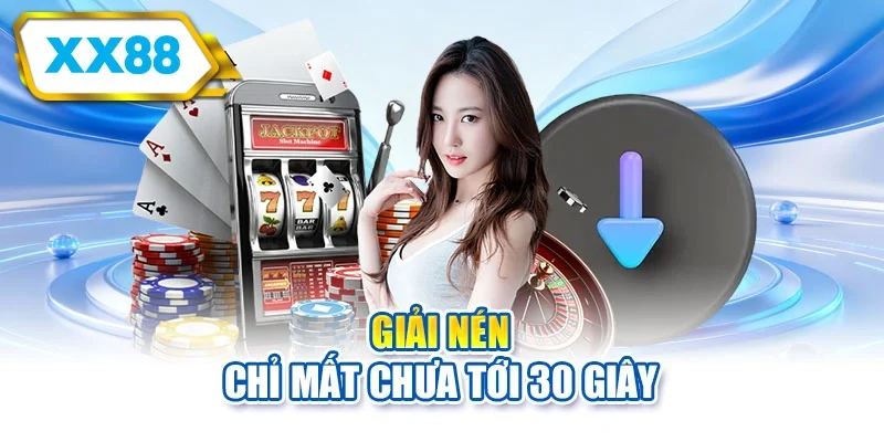 Giải nén chỉ mất chưa tới 30 giây