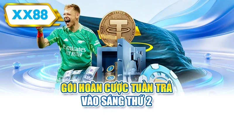 Gói hoàn cược tuần trả vào sáng thứ 2
